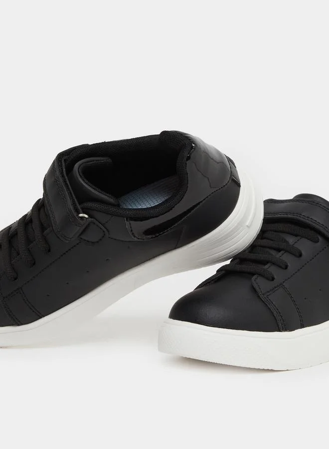Styli Styli Teen Plain Hook and Loop Sneakers