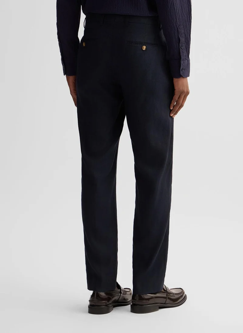 ليو جو 100% Linen Trousers