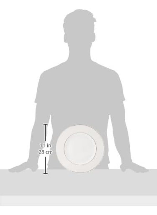 Lenox Opal Innocence Stripe 5Piece Place Setting 440 LB White - Image 3