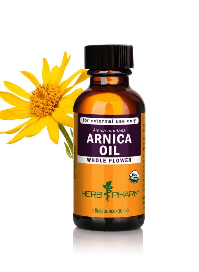 Herb Pharm Certified Organic Oil, Arnica, 1 Fl Oz - Image 1