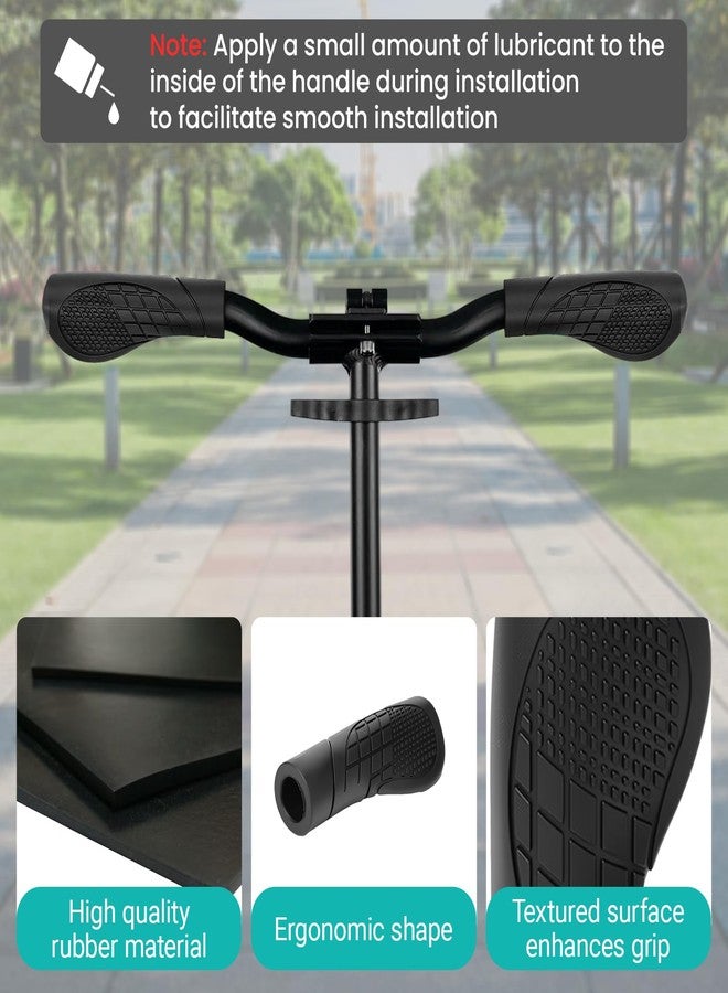 MUROCEA Knee Scooter Hand Grips - 7/8" Replacement Handles for Rollator Walkers, Wheelchairs & Mobility Aids, 2 Pcs - Image 3