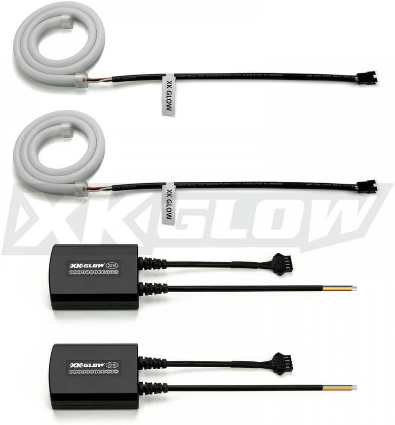 XKGLOW 2pc 24" Sequential Switchback LED Strip Kit for Headlights - Image 2