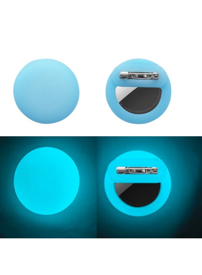 Airtag Holder for Kids, 2 Pack Airtag Kids Hidden Holder with Safety Pins, GPS Tracker Case for Children, Elderly, Hidden Inside Clothes, Shoe, Backpack (Purple+Blue)Glow-in-the-dark - Image 2