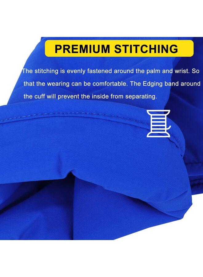 Waterproof Cryogenic Gloves 58cm Low Temperature Protective Cowhide Gloves for Dry Ice Liquid Nitrogen Cold Storage - Image 3