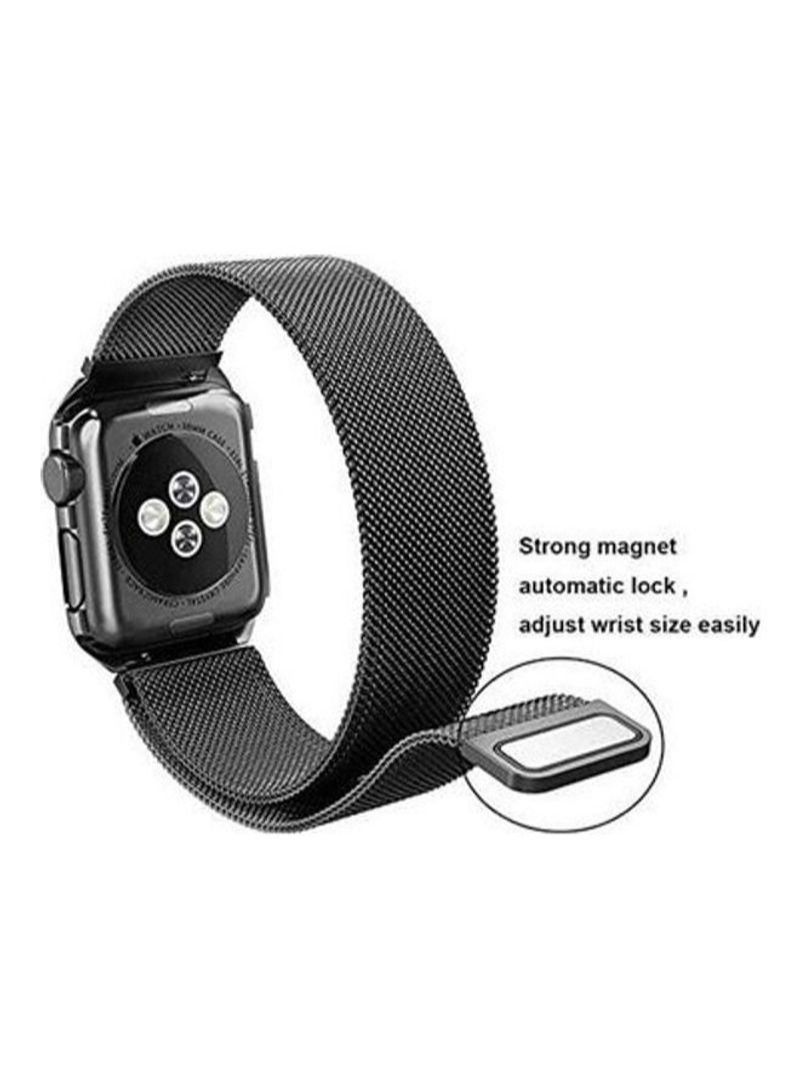 Milanese Replacement Band For Apple Watch SE/6/5/4/3/2/1 42/44mm