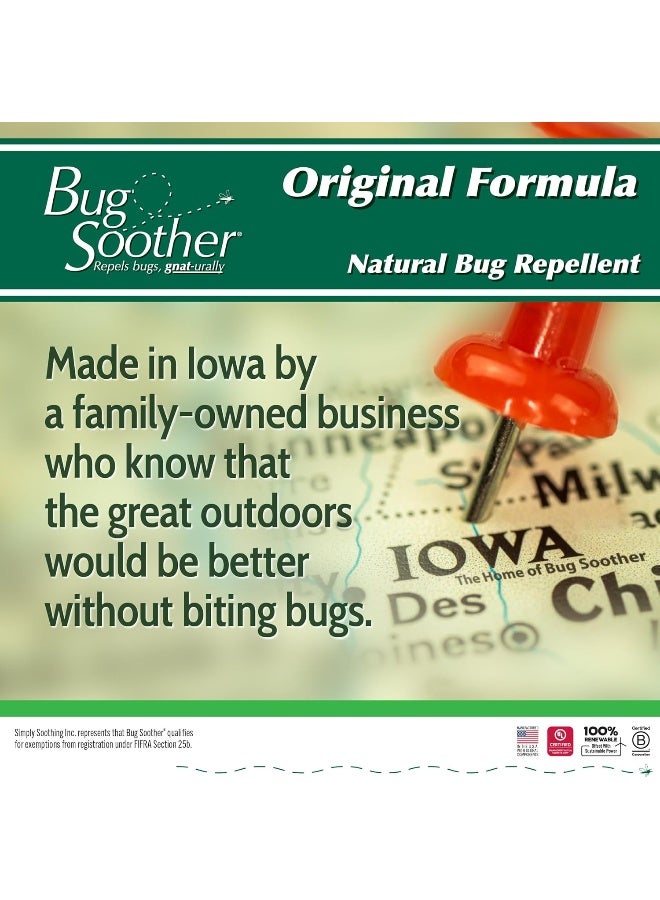 Bug Soother Spray 8 Oz - Natural Mosquito, Gnat And Insect Deterrent And Repellent With Essential Oils  - Image 2