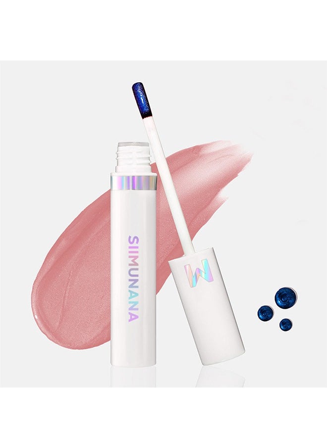 siimunana - Wonder Blading Lip Stain Masque, Lip Stain Peel Off Masque, Long Lasting, Waterproof and Transfer Proof Pink Lip Tint, Matte Finish Peel Off Lip Stain 4ml, Light Rose - Image 1