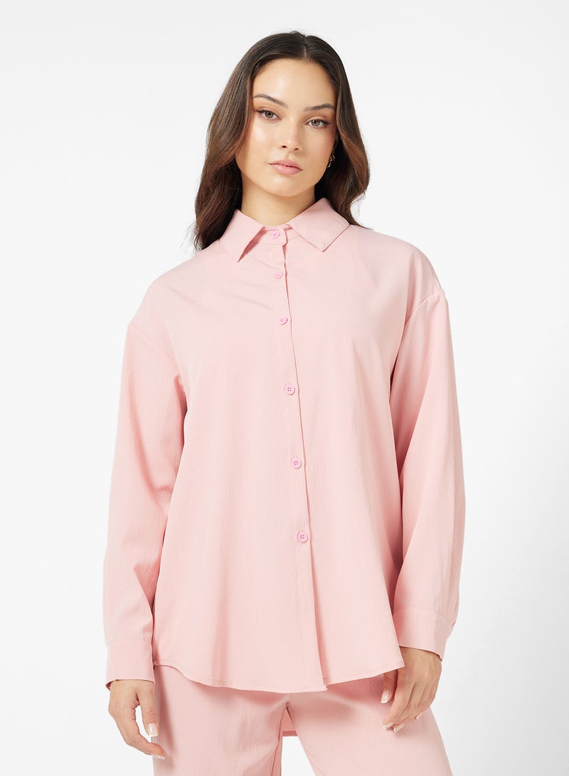 جينجر طقم قميص وبنطلون فضفاض - Image 3