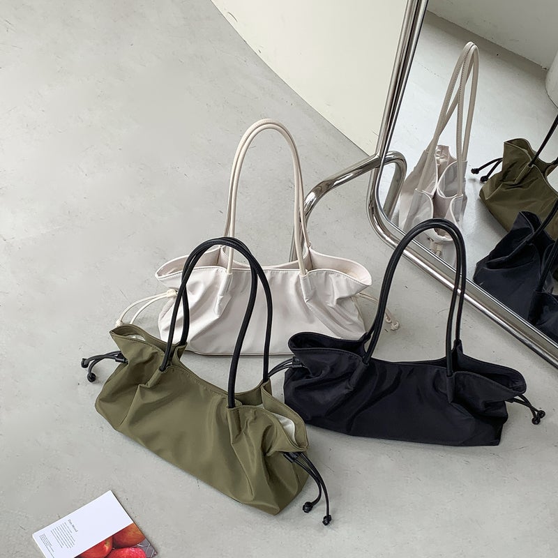 Women's Nylon Shoulder Tote Bag - Image 4