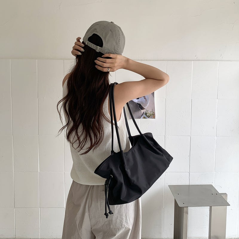 Women's Nylon Shoulder Tote Bag - Image 2