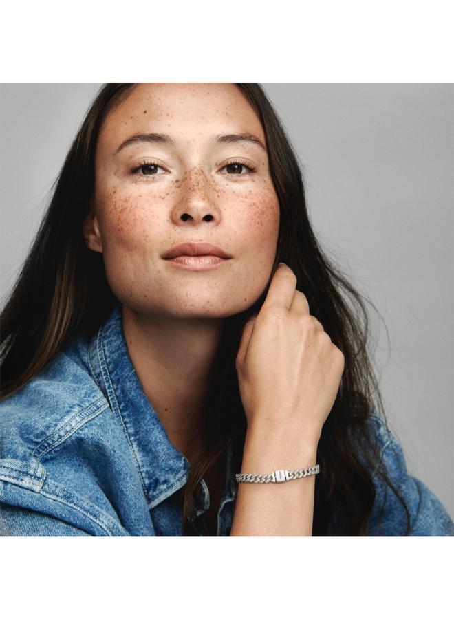 Pandora Timeless Pavé Cuban Chain Bracelet - Image 4