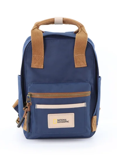 NATIONAL GEOGRAPHIC National Geographic LEGEND Small Backpack Navy For Men And Women, Durable Water Resistant Padded Laptop Casual Blue Daypack