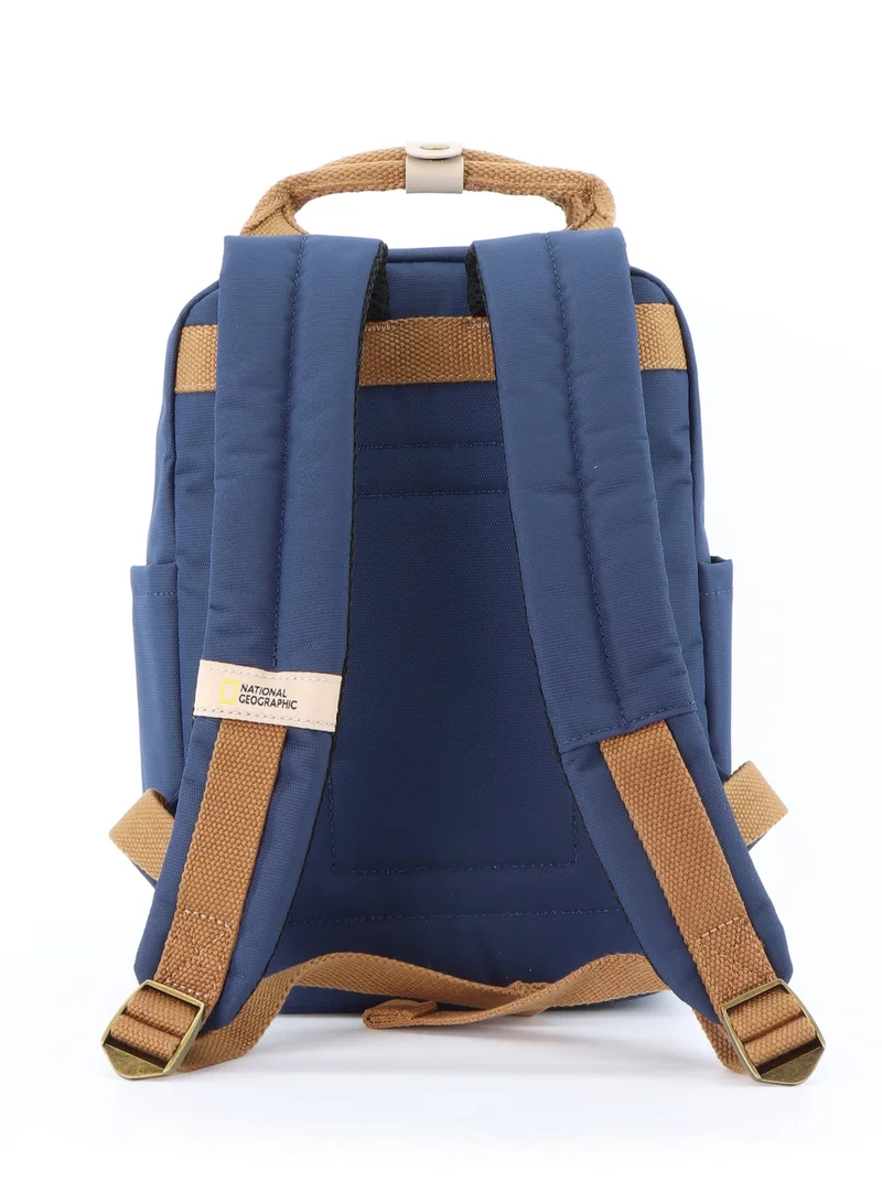 National Geographic Navy National Geographic LEGEND Small Backpack Navy For Men And Women, Durable Water Resistant Padded Laptop Casual Blue Daypack  | Best Price UAE