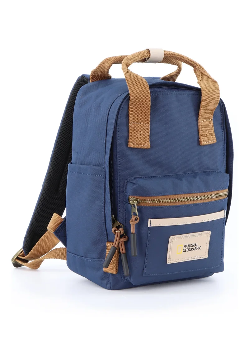 National Geographic Navy National Geographic LEGEND Small Backpack Navy For Men And Women, Durable Water Resistant Padded Laptop Casual Blue Daypack  | Best Price UAE
