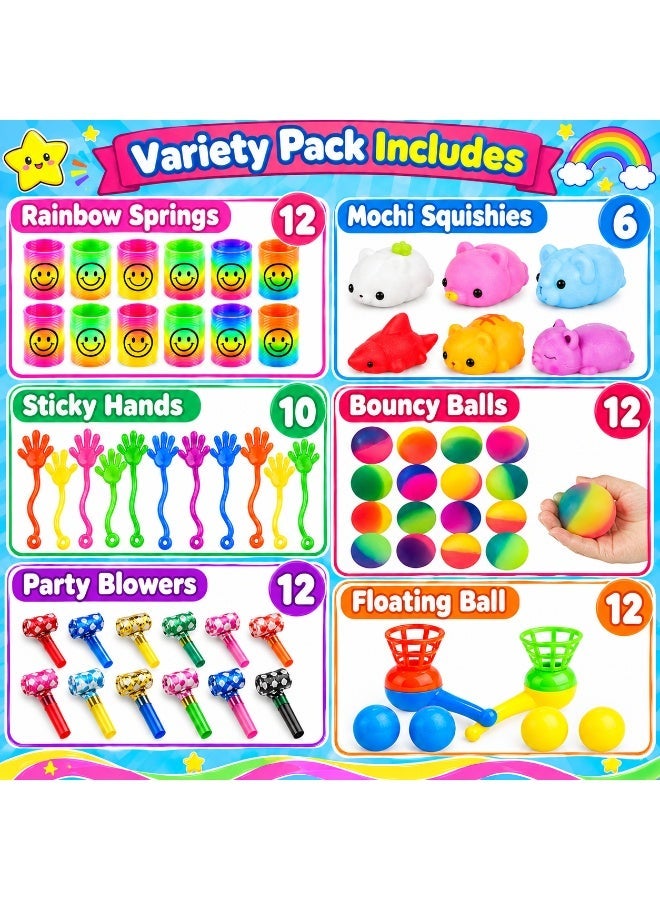 NYVIO 64PCS Party Favors for Kids, Birthday Return Gifts, Mini Toys for Boys & Girls, Goodie Bag Fillers, Pinata Prizes, Classroom Rewards & Party Supplies - Image 2