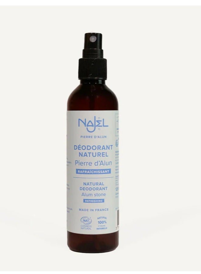 Najel Organic Liquid Alum Stone Cosmos Natural Najel Eco Certified - Made in France - Image 2
