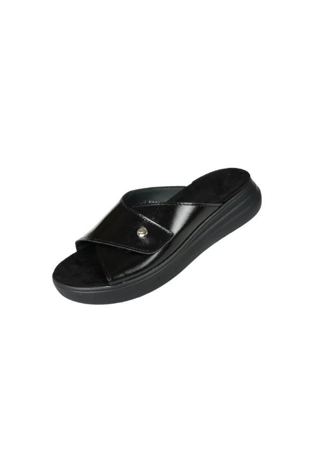 Vital 148-1087 Vital Ladies Sporty - Metallic Sandals 91003AS Black