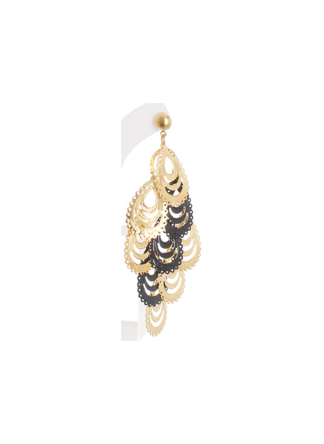 Akher el Ankoud - Plastic Multicolour Earring - Image 1