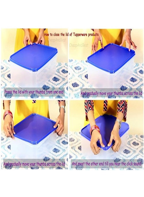 Tupperware - Tupperware Double Crisper Multipurpose Container 9.4L 1pc - Image 1