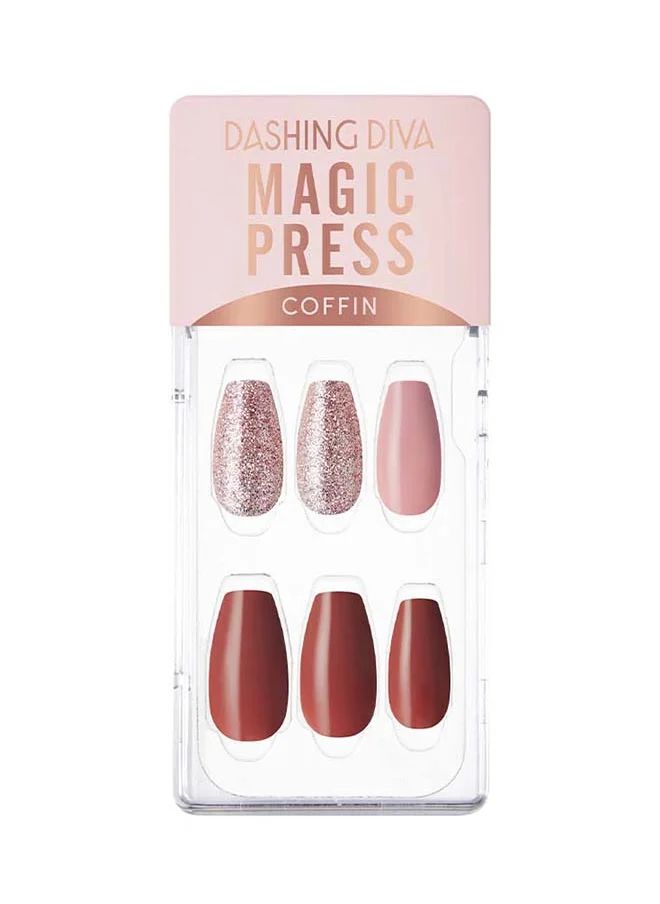 DASHING DIVA Magic Press Fresh Rose