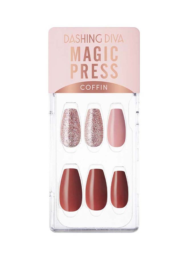 DASHING DIVA Magic Press Fresh Rose  - Image 1
