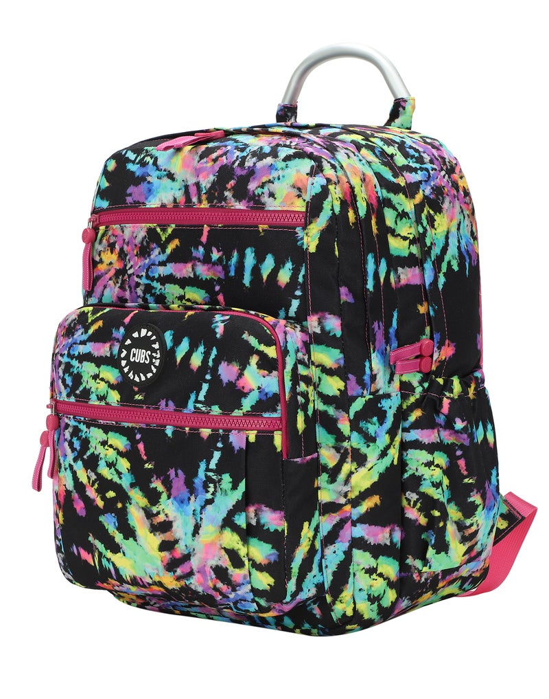 CUBS Abstract Print Waterproof Kids 36L Backpack with zip closure Ideal for 8-15 years age group, Compatible with 15" Laptop - Image 2