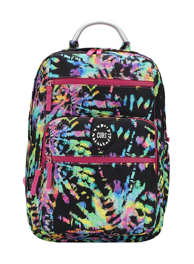 CUBS Abstract Print Waterproof Kids 36L Backpack with zip closure Ideal for 8-15 years age group, Compatible with 15" Laptop - Image 1