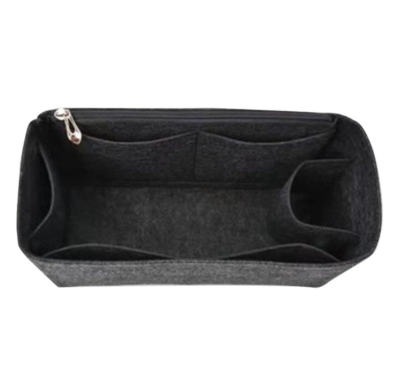 Lckaey Purse Organizer Insert for coach bag insert tote organizer purse small hand large1082grey side pull-S - Image 2