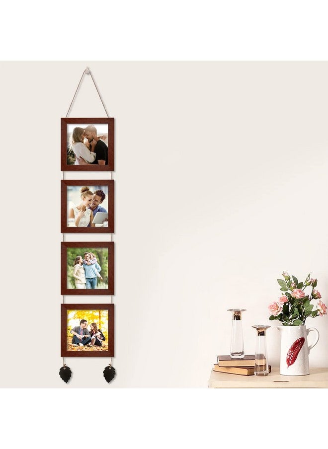 Art Street Photo Frame For Wall Decor Hanging Picture Frame For Home and Office Decoration, Valentine Day Gift (Brown, Set Of 4) - 5x5 Inches - pzsku/Z7E57654446440C789E25Z/45/_/1740982823/7e0bac31-e49c-406d-8957-0120cb1dfe69