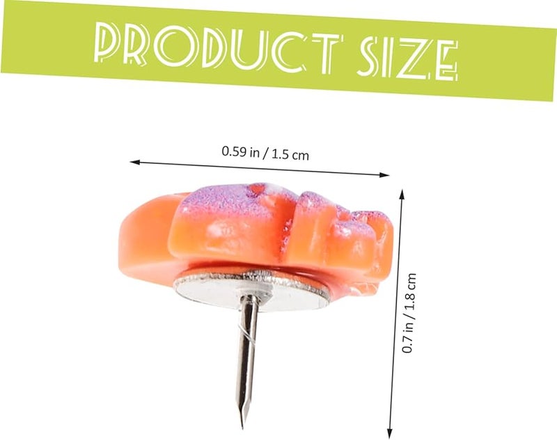 Halloween Push Pins Decorative Thumb Tacks For Photo Wall And Crafting Home Office Decor - Image 4