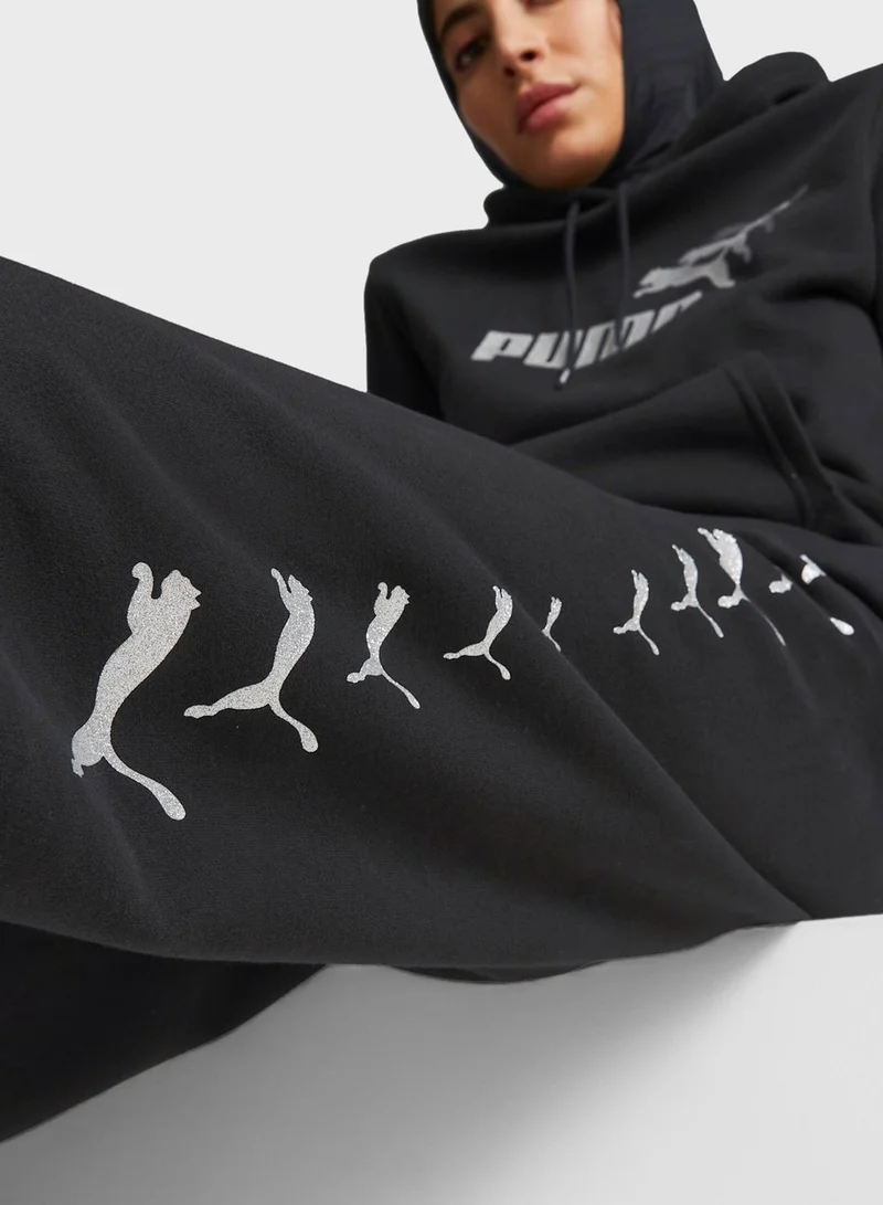 PUMA Ess+ Metallics Women Sweatpants