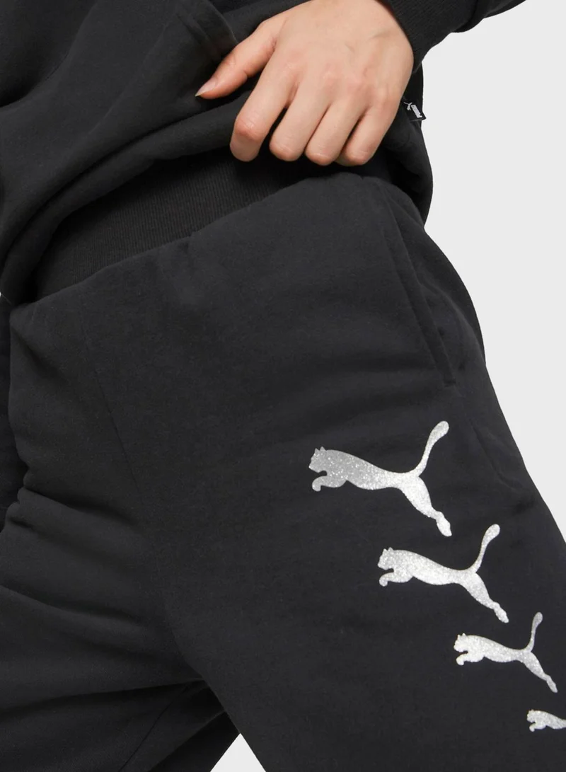 PUMA Ess+ Metallics Women Sweatpants