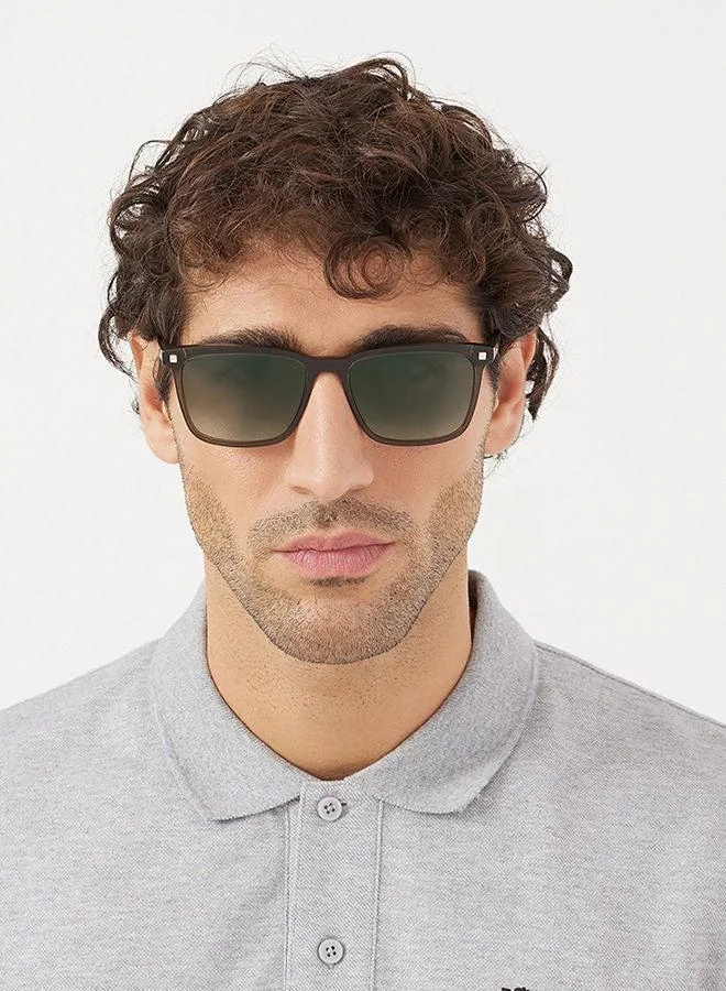 30Sundays 30Sundays G.O.A.T,Men Sunglasses, Square Sunglasses, UV Protection: UV400 (Green,Green)