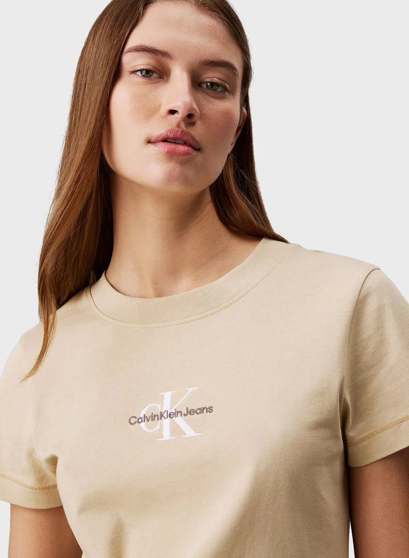 Calvin Klein Jeans Crew Neck Logo T-Shirt