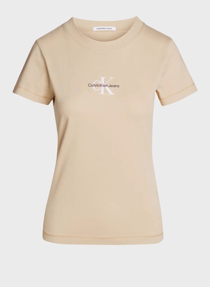 Calvin Klein Jeans Crew Neck Logo T-Shirt
