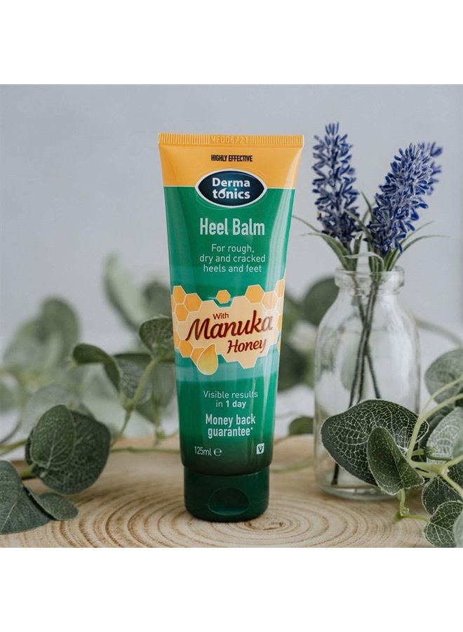 Dermatonics Heel Balm with Manuka Honey | Suitable for Diabetics | 125 ml | Hydrates and Draws Moisture Into Your Skin | Ideal for People With Very Dry Feet - Image 2