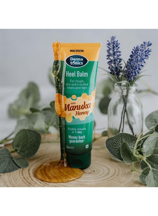 Dermatonics Heel Balm with Manuka Honey | Suitable for Diabetics | 125 ml | Hydrates and Draws Moisture Into Your Skin | Ideal for People With Very Dry Feet - Image 5