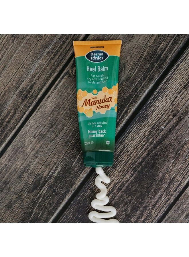 Dermatonics Heel Balm with Manuka Honey | Suitable for Diabetics | 125 ml | Hydrates and Draws Moisture Into Your Skin | Ideal for People With Very Dry Feet - Image 4
