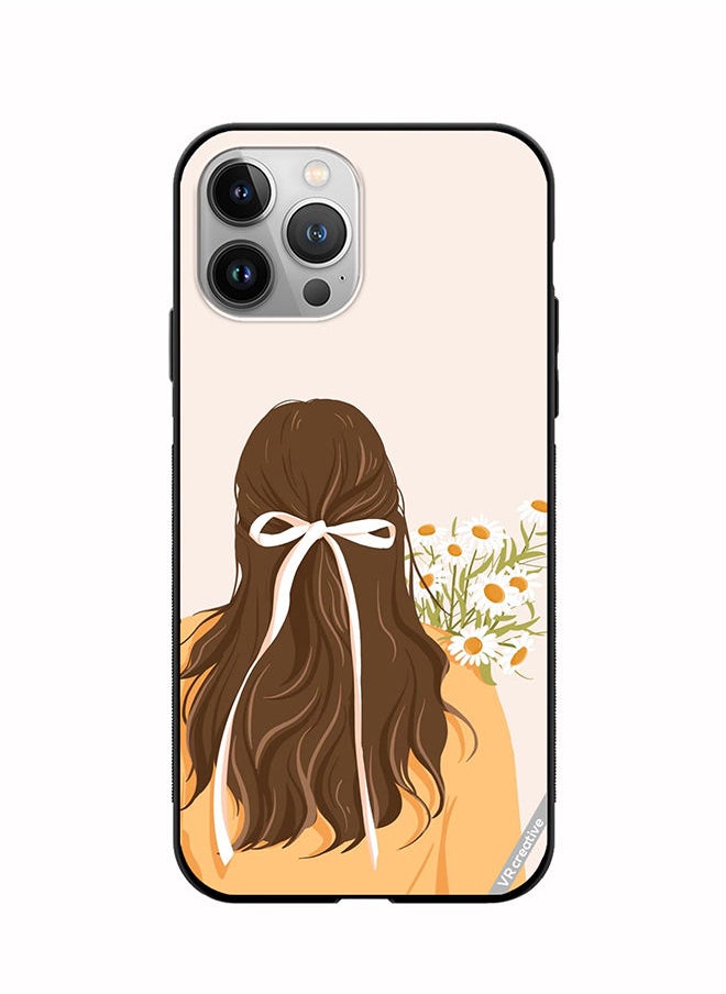 VR CREATIVE Protective Case Cover For Apple iPhone 11 Pro Max Girl Design Multicolour  - Image 1