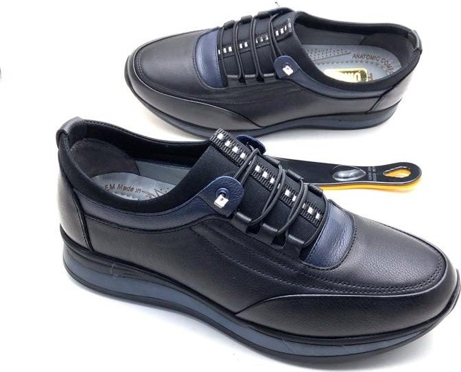Derilax Genuine Leather Fully Orthopedic Men's Shoes  - Image 2