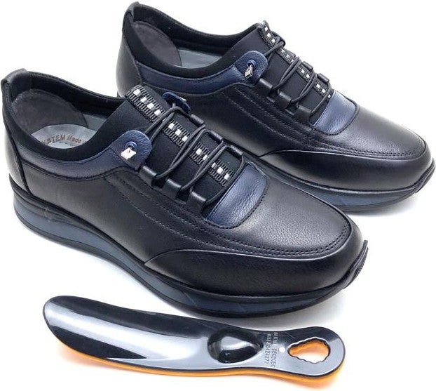 Derilax Genuine Leather Fully Orthopedic Men's Shoes  - Image 4