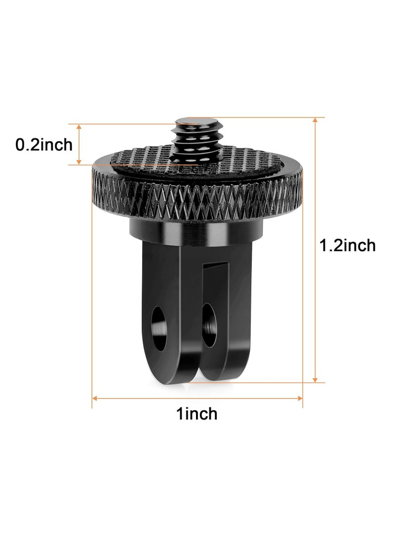 Oasisgalore Tripod Mount Adapter for GoPro, Gopro Screw Mount for Insta360, Sony Accessories  - Image 2