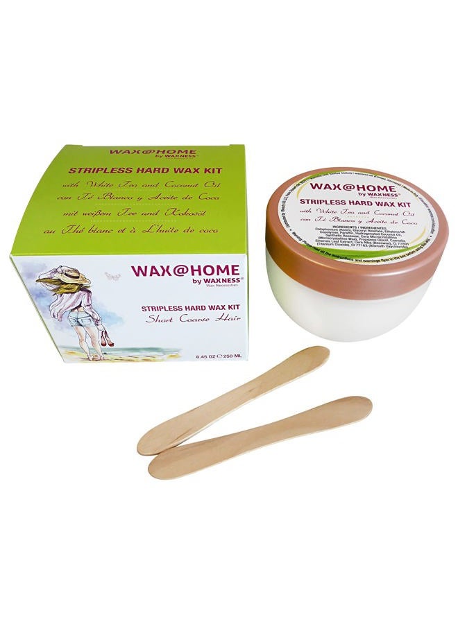 wax necessities مجموعة شمع أبيض قابل للذوبان في الميكروويف 8.45 أونصة من واكس نيسيسيتيس واكسنس - Image 1