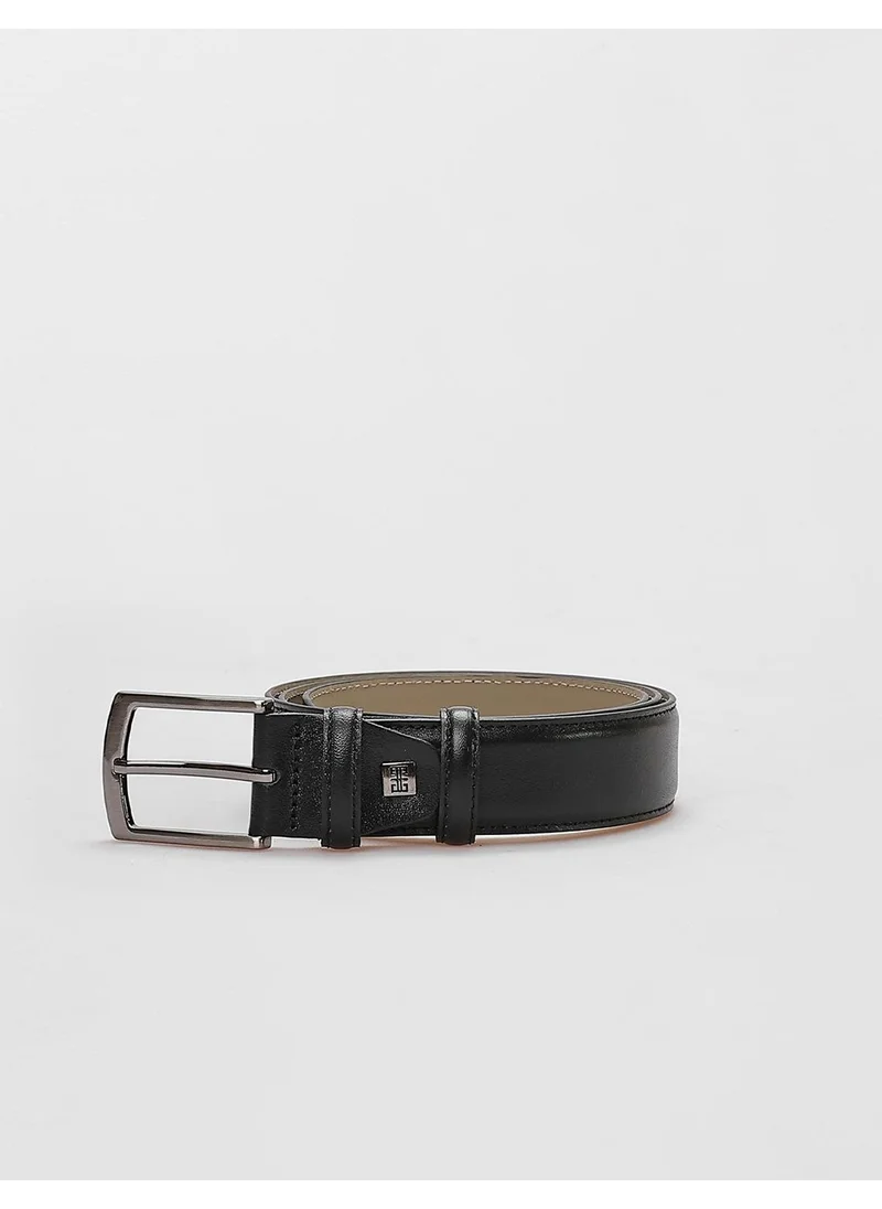 كاباني Genuine Leather Black Men's Classic Belt