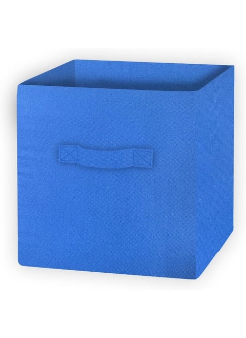 Somer Field - 01 Piece , Storage Box Fabric Foldable Storage Cube Boxes (Size 30x30x30 Cm) with Handle - Ideal for Home, Office and Every Day Use - Best Buy (Model 04)