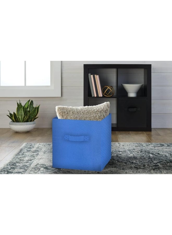 Somerfield Somer Field - 01 Piece , Storage Box Fabric Foldable Storage Cube Boxes (Size 30x30x30 Cm) with Handle - Ideal for Home, Office and Every Day Use - Best Buy (Model 04)  - Image 2
