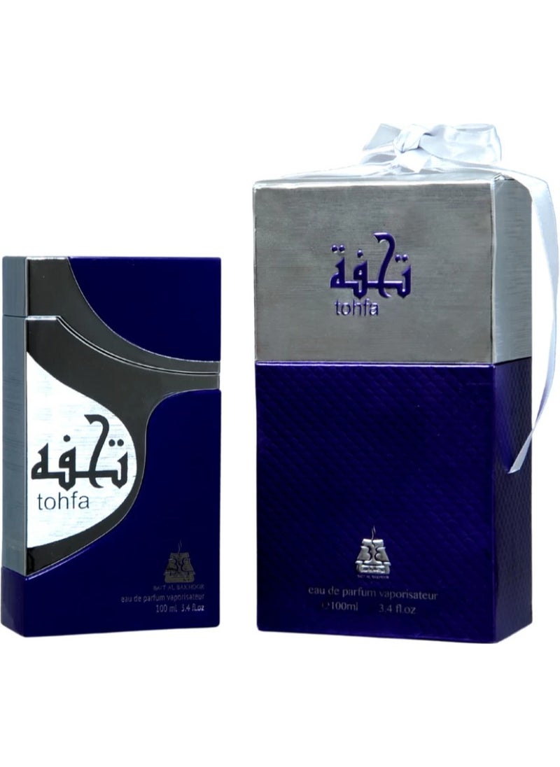 Ard Al Zaafaran Perfumes Bait Al Bakhoor Tohfa Blue Eau De Parfum for Men 100 ml‏ 
