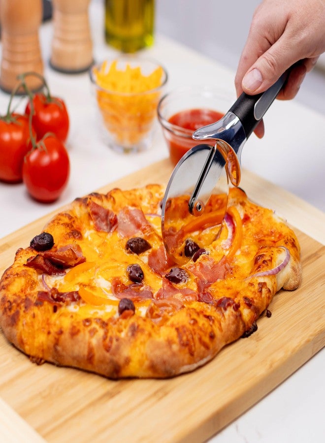 Old Stone Premium Stainless Steel Pizza Cutter Wheel Pizza Slicer, 3.5-inch Pizza Cutter Wheel - Image 4