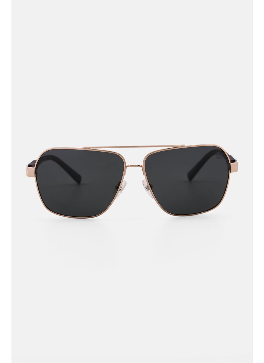 Timberland Men TB9257 Aviator Sunglasses, Rose Gold  - Image 1