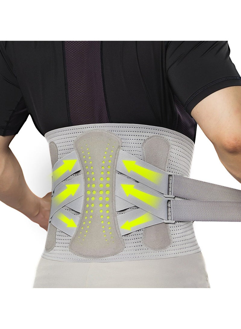AOFIT Back Brace - Gray - Image 1